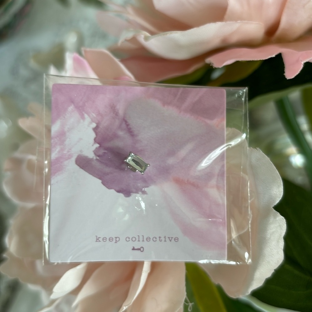 Keepsake Birthstone Silver—April